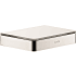 Axor Universal SoftSquare 5-7/8" Bathroom Shelf - Engineered in Germany, Limited Lifetime Warranty Brushed Nickel
