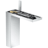 Axor MyEdition 1.2 GPM Single Hole Bathroom Faucet with PowderRain Less Decorative Trim Plate - Engineered in Germany, Limited Lifetime Warranty Chrome