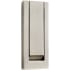 Baldwin Modern Rectangular Door Knocker from the Estate Collection Lifetime Satin Nickel