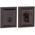 Baldwin Torrey Pines Keyed Entry Single Cylinder Deadbolt with SmartKey Technology from the Prestige Collection Venetian Bronze