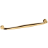 Baldwin Severin Fayerman 12 Inch Center to Center Handle Cabinet Pull from the Estate Collection Non-Lacquered Brass