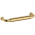 Baldwin Hollywood Hills 4 Inch Center to Center Handle Cabinet Pull from the Estate Collection Lifetime Polished Brass