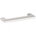 Baldwin Bevel 4 Inch Center to Center Handle Cabinet Pull from the Estate Collection Lifetime Polished Nickel