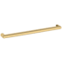 Baldwin Raised 12 Inch Center to Center Handle Cabinet Pull from the Estate Collection Lifetime Polished Brass