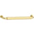 Baldwin Hollywood Hills 6 Inch Center to Center Handle Cabinet Pull from the Estate Collection Non-Lacquered Brass