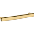 Baldwin Severin Fayerman 6 Inch Center to Center Bar Cabinet Pull from the Estate Collection Lifetime Polished Brass