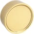 Baldwin Hollywood Hills 1-1/2 Inch Mushroom Cabinet Knob from the Estate Collection Lifetime Polished Brass