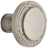 Baldwin Pair of Estate Knobs without Rosettes Lifetime Satin Nickel