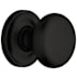 Baldwin 5015 Non-Turning Two-Sided Dummy Door Knob Set with 5048 Rose from the Estate Collection Distressed Oil Rubbed Bronze