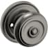 Baldwin 5020 Privacy Door Knob Set with 5048 Rose from the Estate Collection Lifetime Graphite Nickel