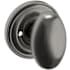 Baldwin 5025 Privacy Door Knob Set with 5048 Rose from the Estate Collection Lifetime Graphite Nickel