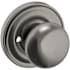 Baldwin 5030 Privacy Door Knob Set with 5048 Rose from the Estate Collection Lifetime Graphite Nickel