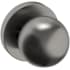 Baldwin 5041 Non-Turning Two-Sided Dummy Door Knob Set with 5046 Rose from the Estate Collection Lifetime Graphite Nickel