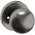 Baldwin 5041 Privacy Door Knob Set with 5046 Rose from the Estate Collection Lifetime Graphite Nickel