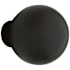 Baldwin Pair of Estate Knobs without Rosettes Locking/Latching Mechanism Purchased Separately
 Distressed Oil Rubbed Bronze