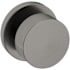 Baldwin 5055 Series Non-Turning One-Sided Dummy Door Knob with Round Rose from the Estate Collection Lifetime Graphite Nickel