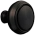 Baldwin Pair of Estate Knobs without Rosettes Locking/Latching Mechanism Purchased Separately Distressed Oil Rubbed Bronze