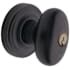 Baldwin 5225 Single Cylinder Keyed Entry Door Knob Set with 5048 Rose from the Estate Collection Distressed Oil Rubbed Bronze