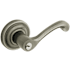 Baldwin Classic Style Single Cylinder Keyed Entry Door Knob Set with Classic Rosette from the Estate Collection Antique Nickel