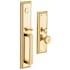 Baldwin Tremont Dummy Handleset Trim Set from the Estate Collection Lifetime Polished Brass