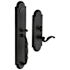 Baldwin Hamilton Left Hand Single Cylinder Mortise Handleset Trim Set Distressed Oil Rubbed Bronze