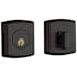 Baldwin Soho Style Single Cylinder Keyed Entry Deadbolt Distressed Oil Rubbed Bronze