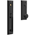 Baldwin Tremont Full Plate Single Cylinder Keyed Entry Handleset with Emergency Egress from the Estate Collection Distressed Oil Rubbed Bronze