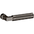 Baldwin L030 Gramercy Knurled Pair of Door Levers without Rosettes from the Estate Collection Locking/Latching Mechanism Purchased Separately Lifetime Graphite Nickel