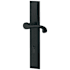 Baldwin Concord Door Configuration 1 Patio Multi Point Trim Lever Set with European Cylinder Below Handle Distressed Oil Rubbed Bronze