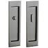 Baldwin Santa Monica Privacy Pocket Door Lock from the Estate Collection Antique Nickel