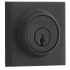 Baldwin Contemporary Square SmartKey Single Cylinder Keyed Entry Deadbolt Satin Black