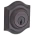 Baldwin Traditional Arch Single Cylinder Keyed Entry Deadbolt Venetian Bronze