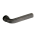 Baldwin Single Right Hand Estate Lever Minus Rosettes Distressed Oil Rubbed Bronze