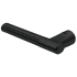 Baldwin Single Left Hand Estate Lever Minus Rosettes Distressed Oil Rubbed Bronze