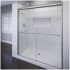 Basco Celesta 71-1/4" High x 60" Wide Bypass Framed Shower Door with Clear Glass Brushed Nickel