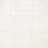 Bedrosians Marin - 4" x 4" Square Floor and Wall Tile - Glossy Visual - Sold by Carton (5.49 SF/Carton) Pearl White