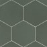 Bedrosians Makoto - 10" x 11 1/2" Square Floor and Wall Tile - Matte Visual - Sold by Carton (10.76 SF/Carton) Midori Green