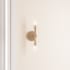 Bellevue Karlen 2 Light 10" Tall Wall Sconce Gold