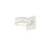 Bellevue Merissa 5" Tall LED Outdoor Wall Sconce - with Disk Shade White