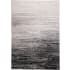 Bellevue Ronan 1-3/4' x 2-3/4' Polyester Abstract Rectangular Throw Rug From the Owen Collection Coal / Dark Gray