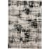 Bellevue Brjen 6' x 9-1/2' Polyester Abstract Rectangular Area Rug From the Owen Collection Coal