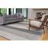 Bellevue Thick Stripe 9-1/2' x 13-1/2' Wool Hand Woven Braided Stripe Pattern Area Rug From the Morgan Collection Sand / Multi
