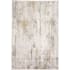 Bellevue Hauser 7-3/4' x 11' Viscose Abstract Rectangular Area Rug From the Logan Collection Ivory / Gray