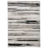 Bellevue D'Arcy 1-3/4' x 2-3/4' Polyester Abstract Rectangular Throw Rug From the Owen Collection Sterling