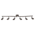 Bellevue Erinome 6 Light 52-3/8" Wide Fixed Rail Ceiling Fixture Oil Rubbed Bronze