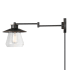 Bellevue Single Light 9" Tall LED Hardwired or Plug-In Wall Sconce Oil Rubbed Bronze