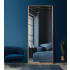 Bellevue Wilcox 30" W x 70" H Rectangular Metal Framed Bathroom Mirror Antique Brass