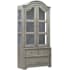 Bellevue Abbotts Glen 42" 2 Door Oak Display Cabinet Windmill Grey