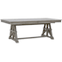 Bellevue Abbotts Glen 120" Wide Oak Dining Table Windmill Grey