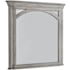 Bellevue Abbotts Glen 44"W x 43"H Rectangular Flat Framed Accent Mirror Windmill Grey